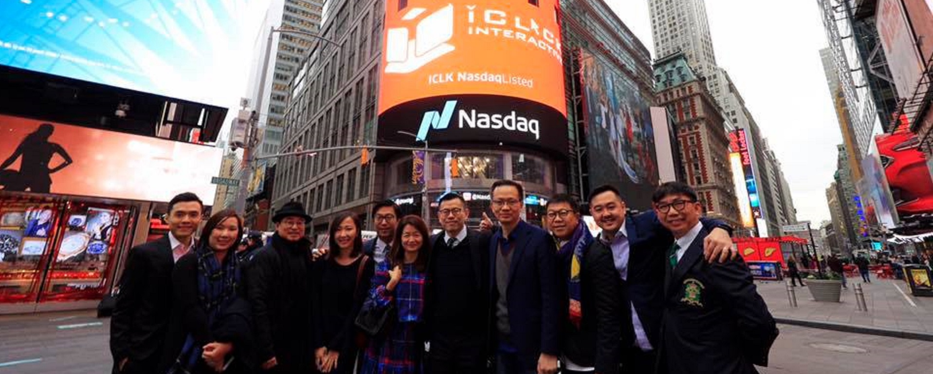 We’re officially listed on NASDAQ!