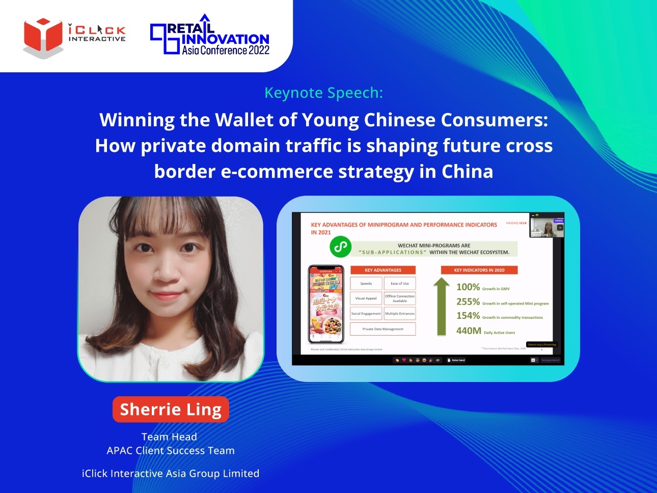 [Retail Innovations Asia Conference 2022] How Private Domain Traffic is Shaping future Cross-border E-Commerce Strategy in China?